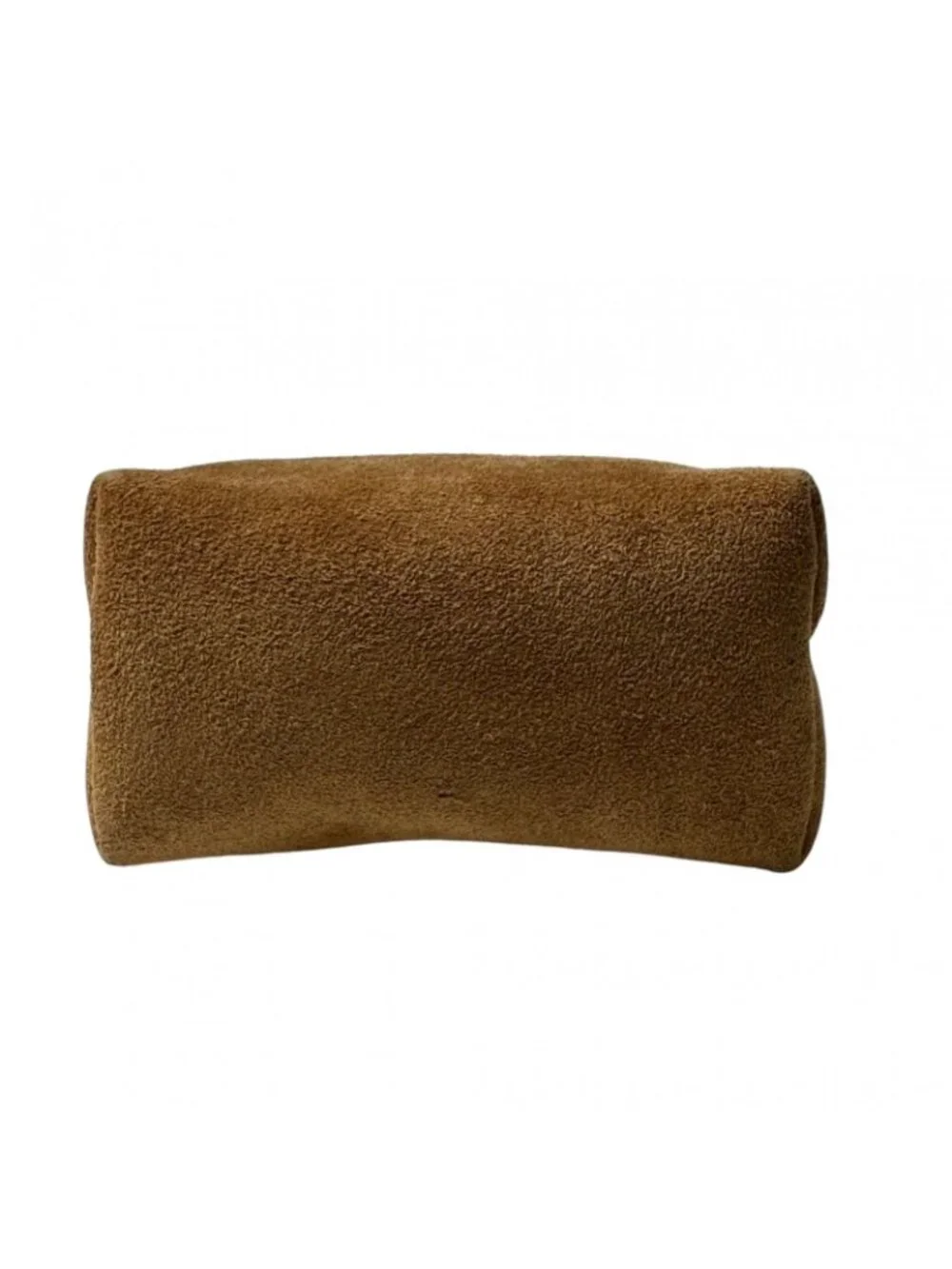 Loewe Anagram Suede Coin Case Kiss Lock Vintage